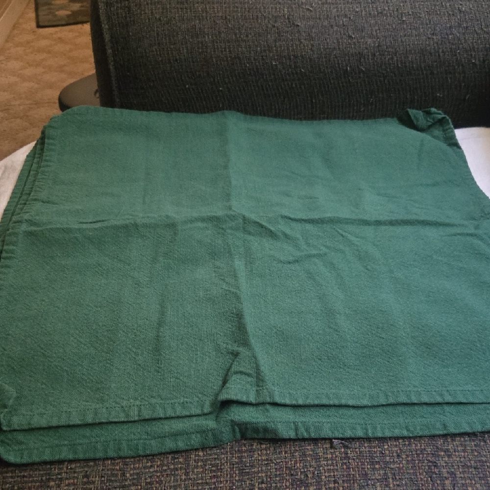 Lot of 4 Green Napkins